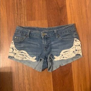 Jean shorts size 3- celebrity pink